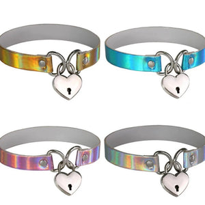 Rave Lock Your Heart Choker