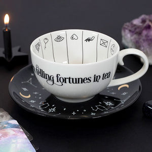 Fortune Tellers Reading Tea Leaves Teacup