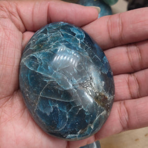 Apatite Palm Stone