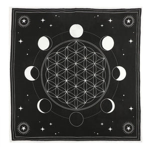 Moon Phase Altar Cloth 27x27"