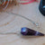 Amethyst Faceted Pendulum