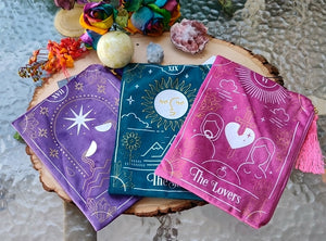 Fortune Teller's Mystical Tarot Zippered Bag/Pouch