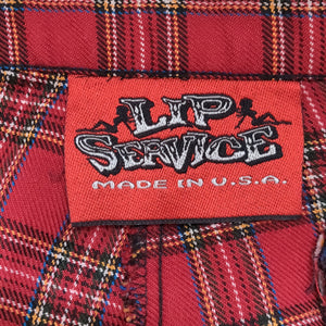 Lip Service Red Plaid Capri Pants (Size-34) - PreLoved Apparel