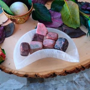 Rhodonite Square Tumbled Crystal