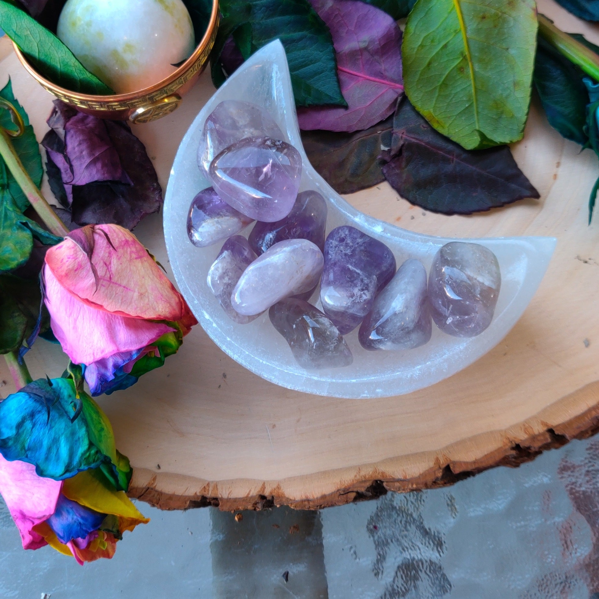 Amethyst Tumbled Stone Crystal