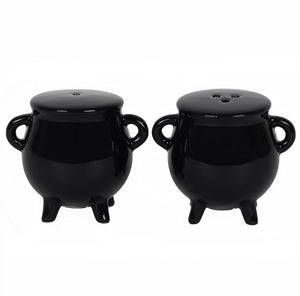 Witches Brew Cauldron Salt & Pepper Shakers