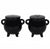 Witches Brew Cauldron Salt & Pepper Shakers