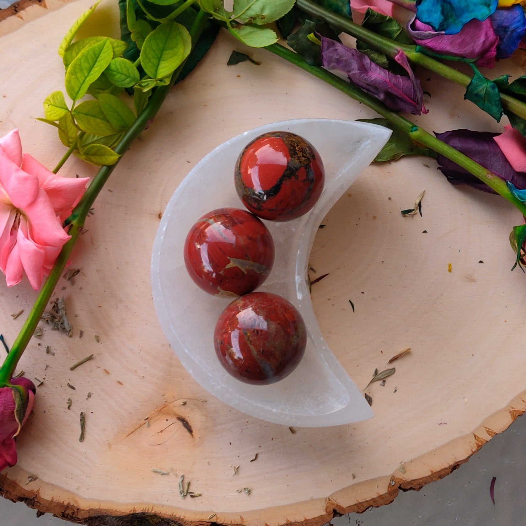 Red Jasper Sphere Orb