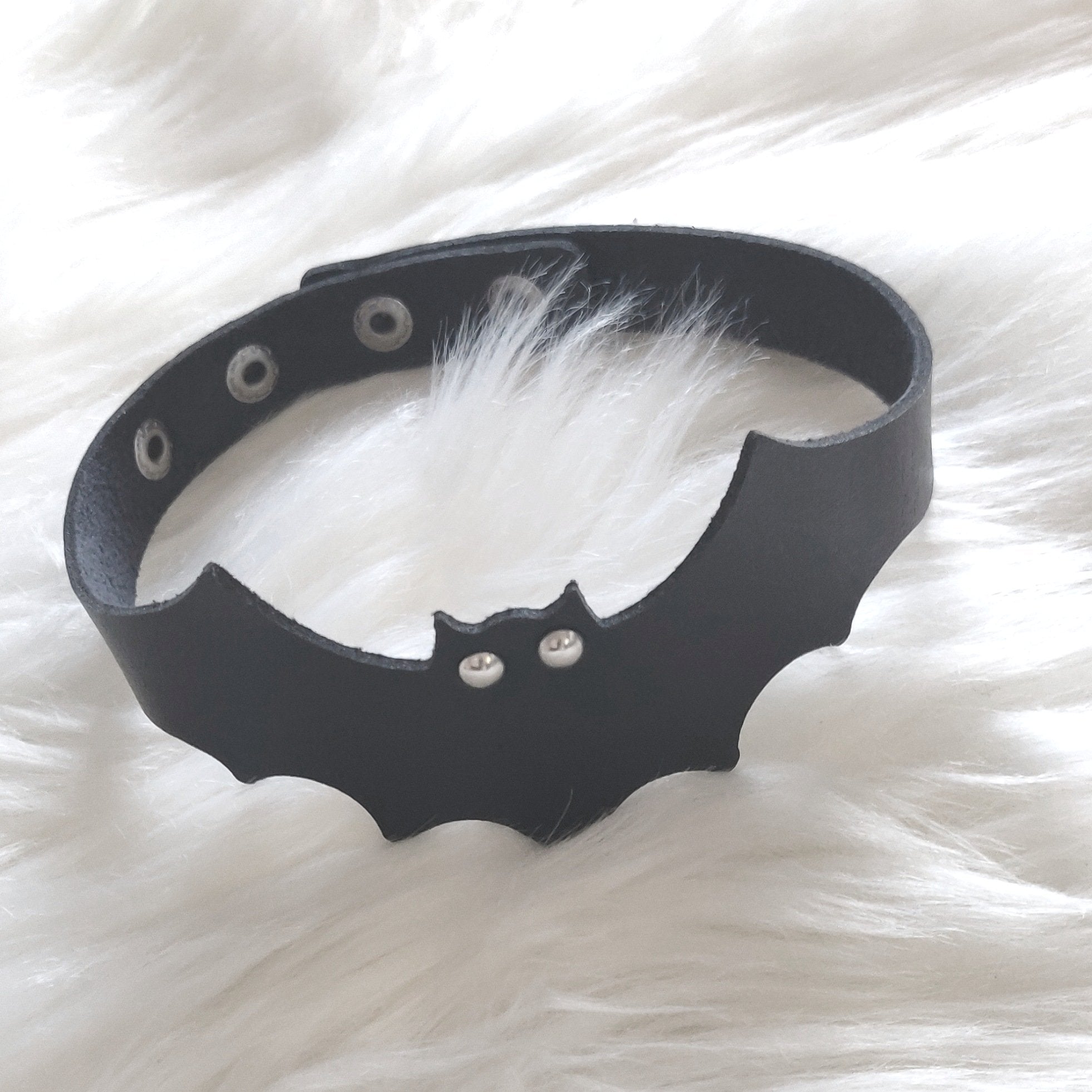 Black Bat  Witch Choker