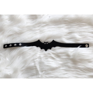 Black Bat  Witch Choker