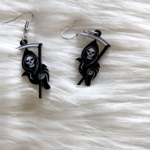 Grim Reaper Earrings