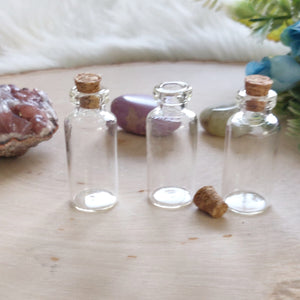 2" Glass Bottles - 4 piece