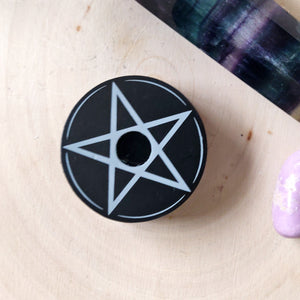 Pentacle/Pentagram Magick Spell Candle Holder