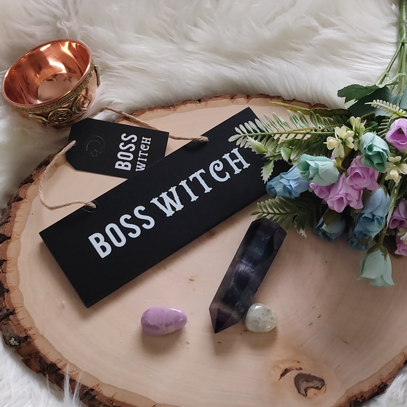 Boss Witch Wall Sign