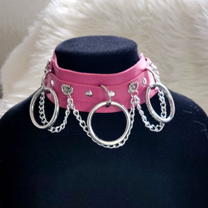 Rave Witch Choker with Chains