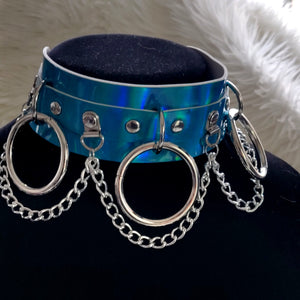 Rave Witch Choker with Chains