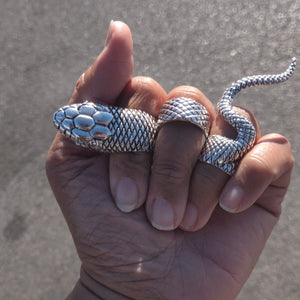 Constricted Serpents Ring Set